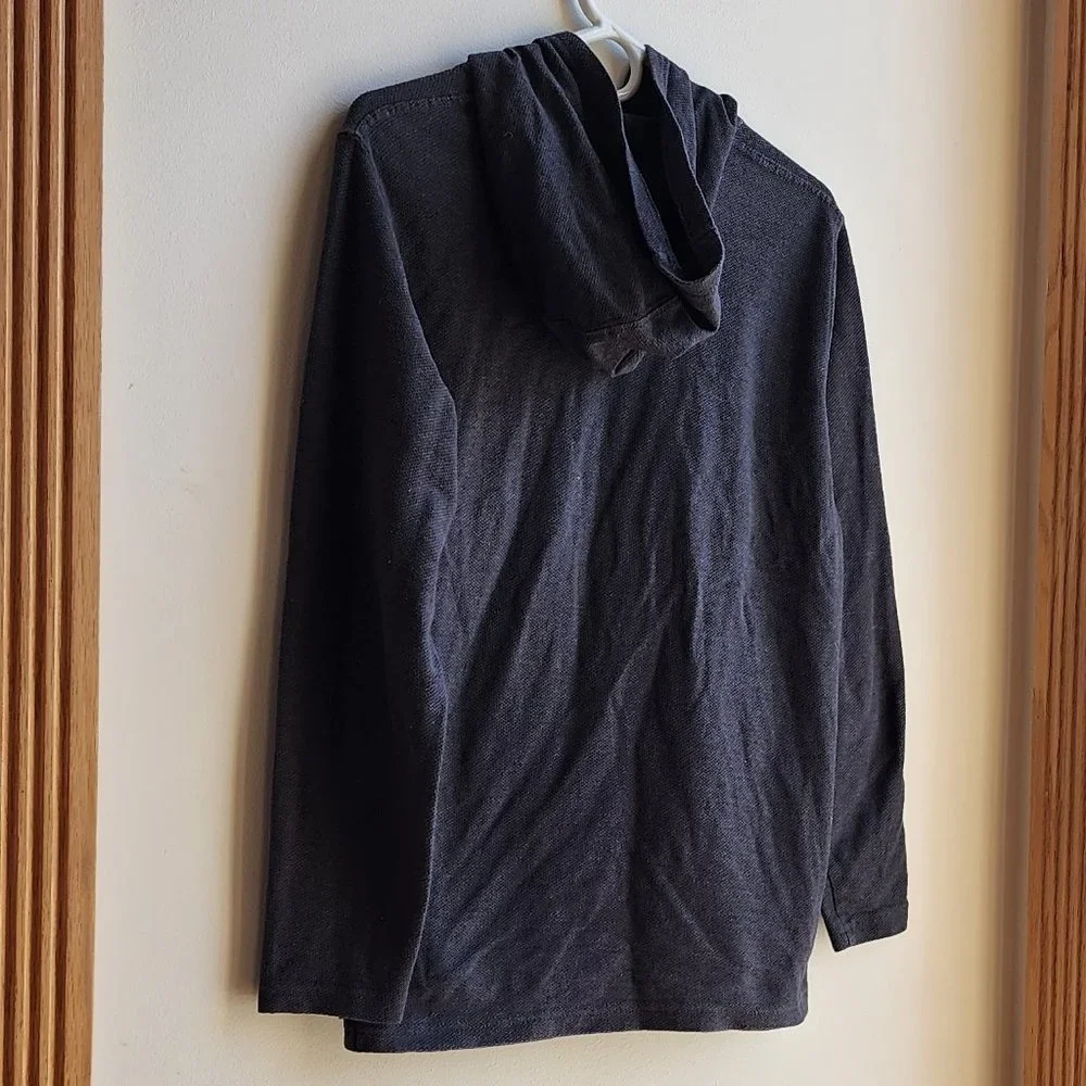Levi's Black Hooded Jersey Size Medium
